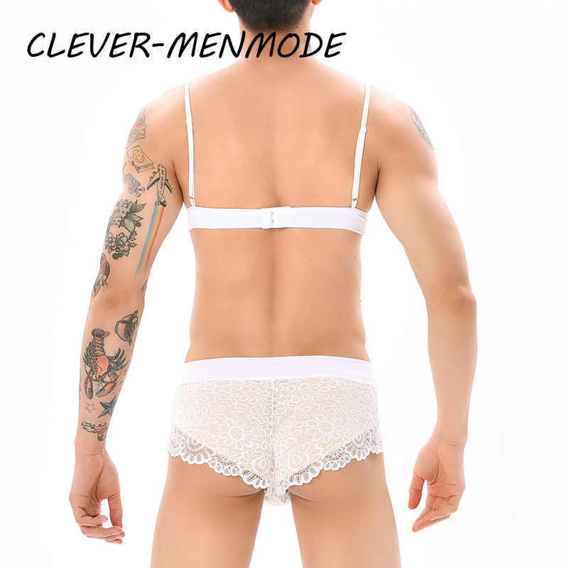 Mannen sexy crossdressing erot - Sheer Bra Lace recensie en prijs